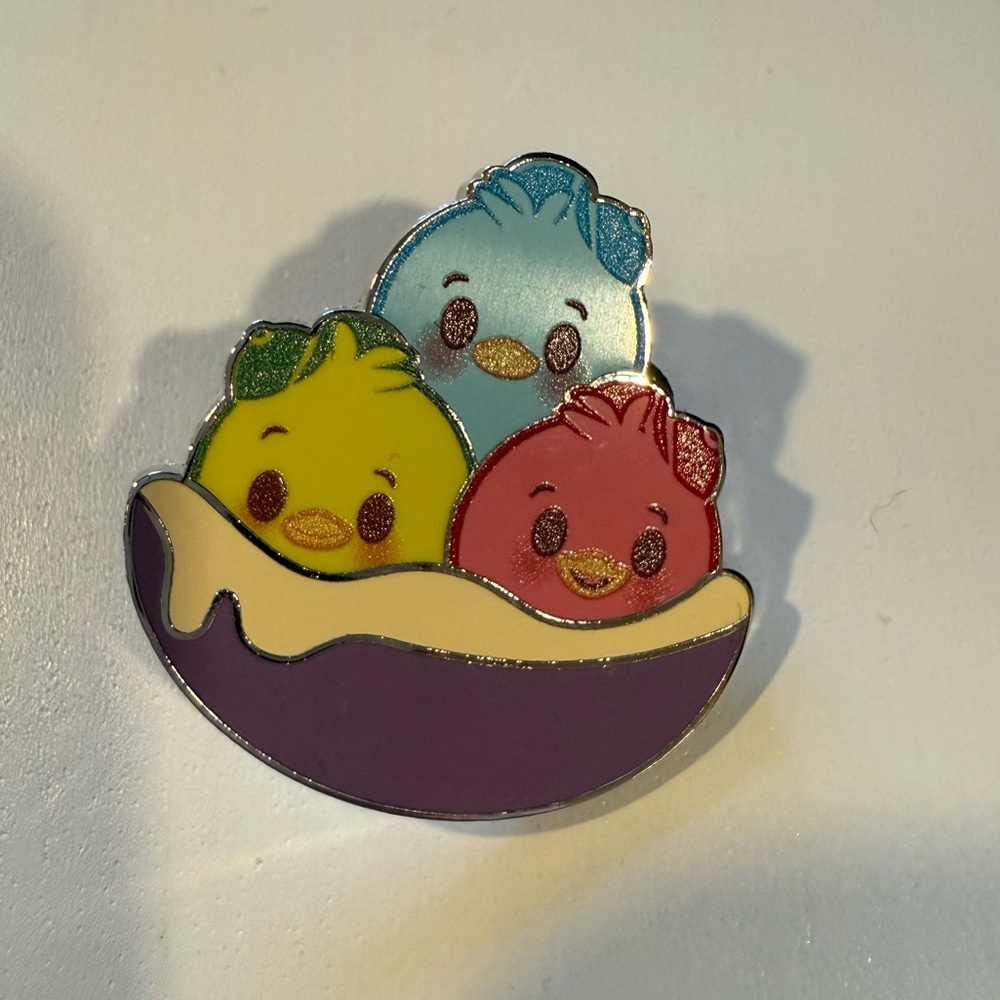 Munchlings Pin Disney Trading Pins 168597 Huey, Dewey, Louie Cereal Bowl Fruit